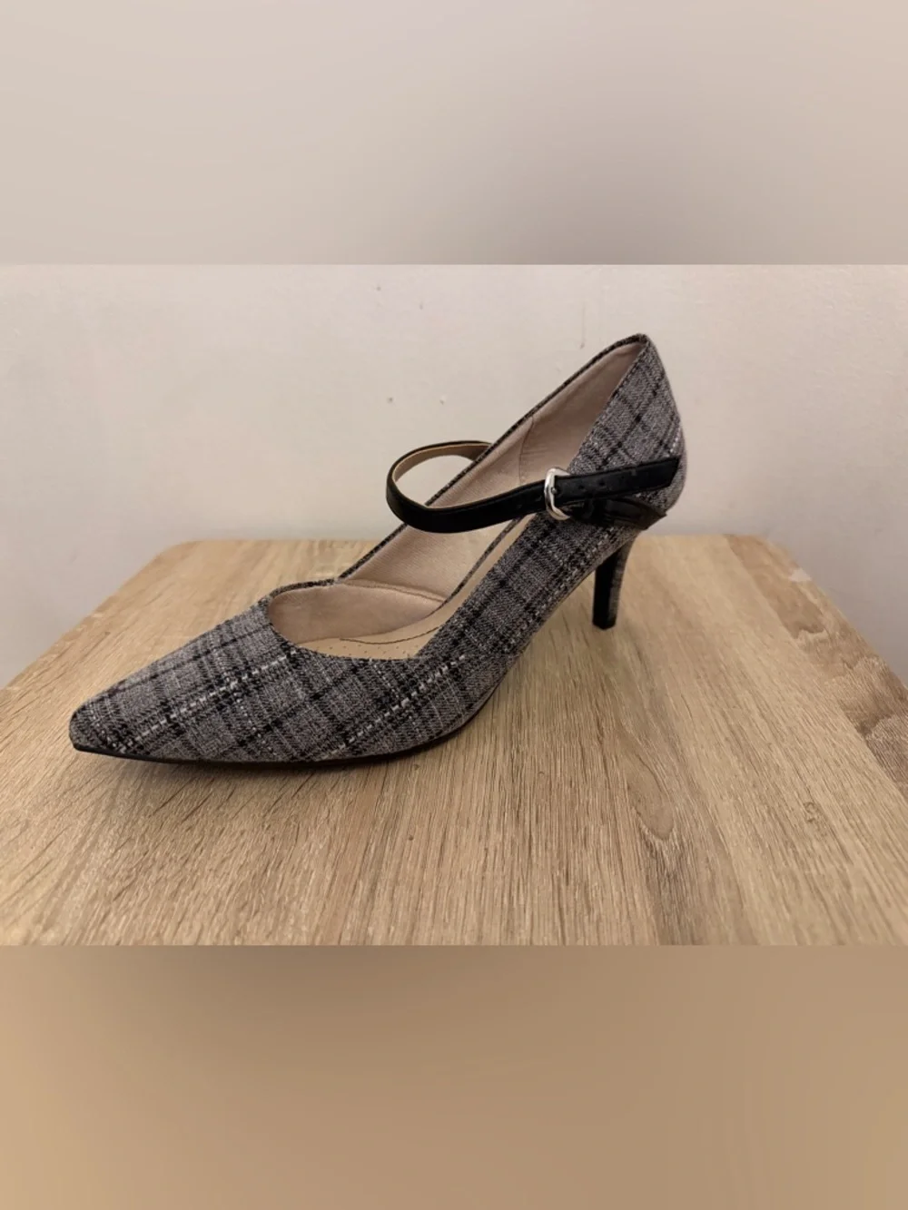 LifeStride Gray classic comfortable Dress Heels Shoes Size 8.5